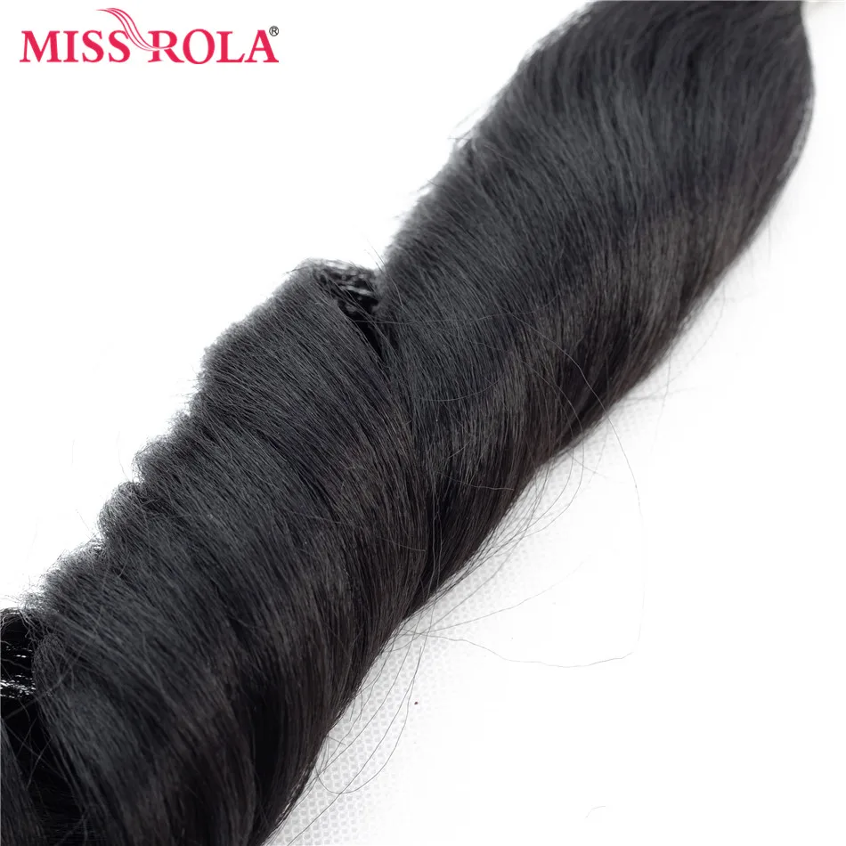 Cabelo Sintético senhorita Rola Solto Feixes de