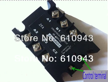 

JGX-3J-4810Z 10A load voltage 40-480VAC control voltage 90-240VAC Three phase Solid state relay SSR relay Free shipping