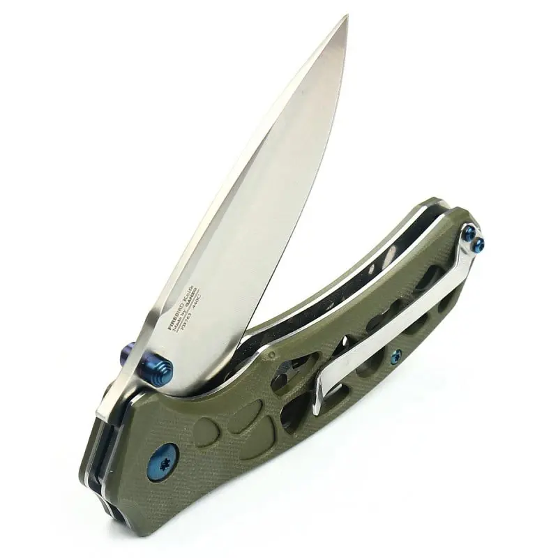 Ganzo Firebird G7631 F7631 58 60HRC 440C G10 или складной нож из углеродного волокна для выживания на