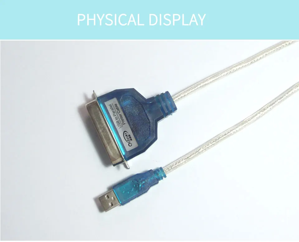 USB printer Cable  36 pin data line LPT male Port Parallel IEEE 1284  Print Adapter Converter Printer Cable USB to CN36 DB36 (6)