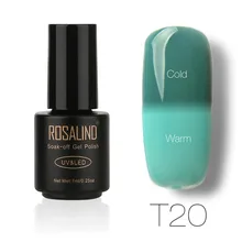 ROSALIND 7 мл меняющий Цвет Гель-лак для ногтей Дизайн ногтей Гель-лак для ногтей УФ светодиодный Гель-лак