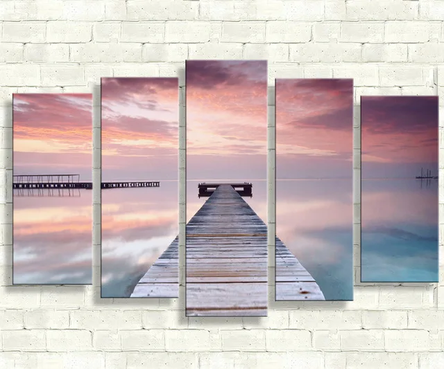 5 piece canvas art diy S oil painting young gay boys poster vintage picture oil abercrobie metal art tableau (No Framed)