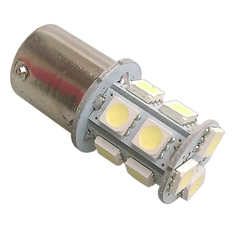 10 шт./лот 1156 BA15S LED 13SMD 5050 SMD светодиодные автомобильные 12 В лампы для парковки