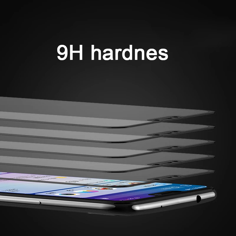 Закаленное стекло 9D для Xiaomi MiPOCO X3 NFC A2 Lite Redmi Note 9 8 7 6 5 Pro 7A 6A Note9S Note8T 2 шт.|Бамперы| |