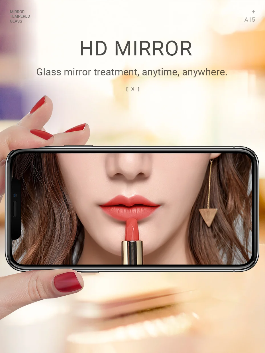 iPhone-X&Xs&XR&Xs-Max-魔镜全屏美妆钢化膜(A15)-_02