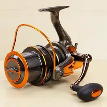 YUMOSHI AT9000 спиннинговая катушка 13BB+ 1BB Рыболовная катушка 9000 серия лодка рок рыболовное колесо алюминиевая катушка