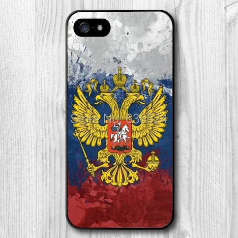 New Listing Russian Flag Skin Case For iPhone 6 6S 6PLUS PLUS 7 7PLUS 8 8PLUS 5 5S 5C 4 4S |