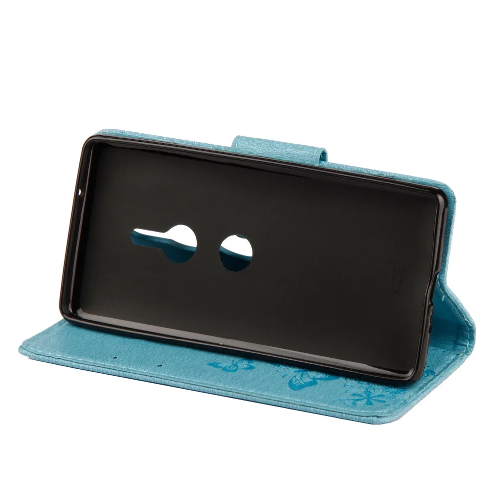Retro Printing Butterfly Wallet Flip PU Leather Strap Stand Case For SONY Xperia L1 XZ1XZ1 CompactXA2 XA2 UltraXZ2 Cover (49)