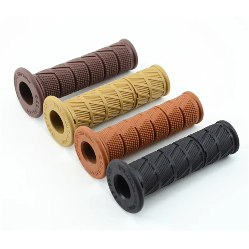 Vintage Style Rubber Motorcycle Handlebar