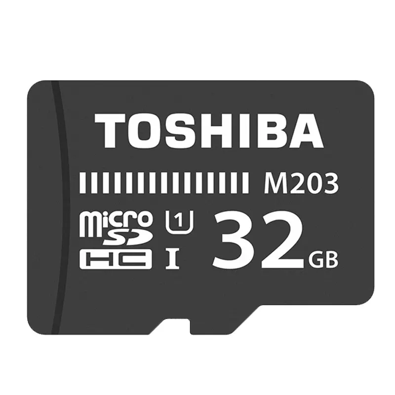 TOSHIBA M203 TF карта Micro SD карты 128 Гб 64 ГБ 32 ГБ оперативной памяти, 16 Гб встроенной памяти, слот для карт памяти 100 МБ/с. SDXC/SDHC Class10 UHS-I для смартфонов и планшетов - Емкость: M203-32GB