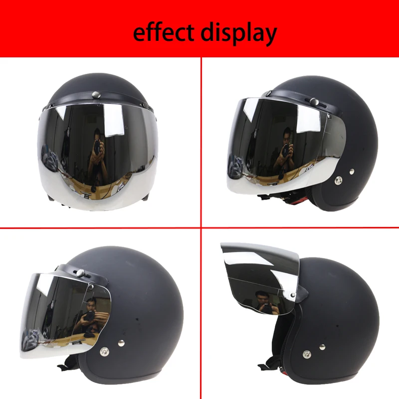 THH формы, бренд, сделай сам, шлем, стеклянная поверхность, принимает массу весом до 5 цветов шлем лобовое стекло для всех видов мотоциклетный шлем с 3 пряжкой Винтаж