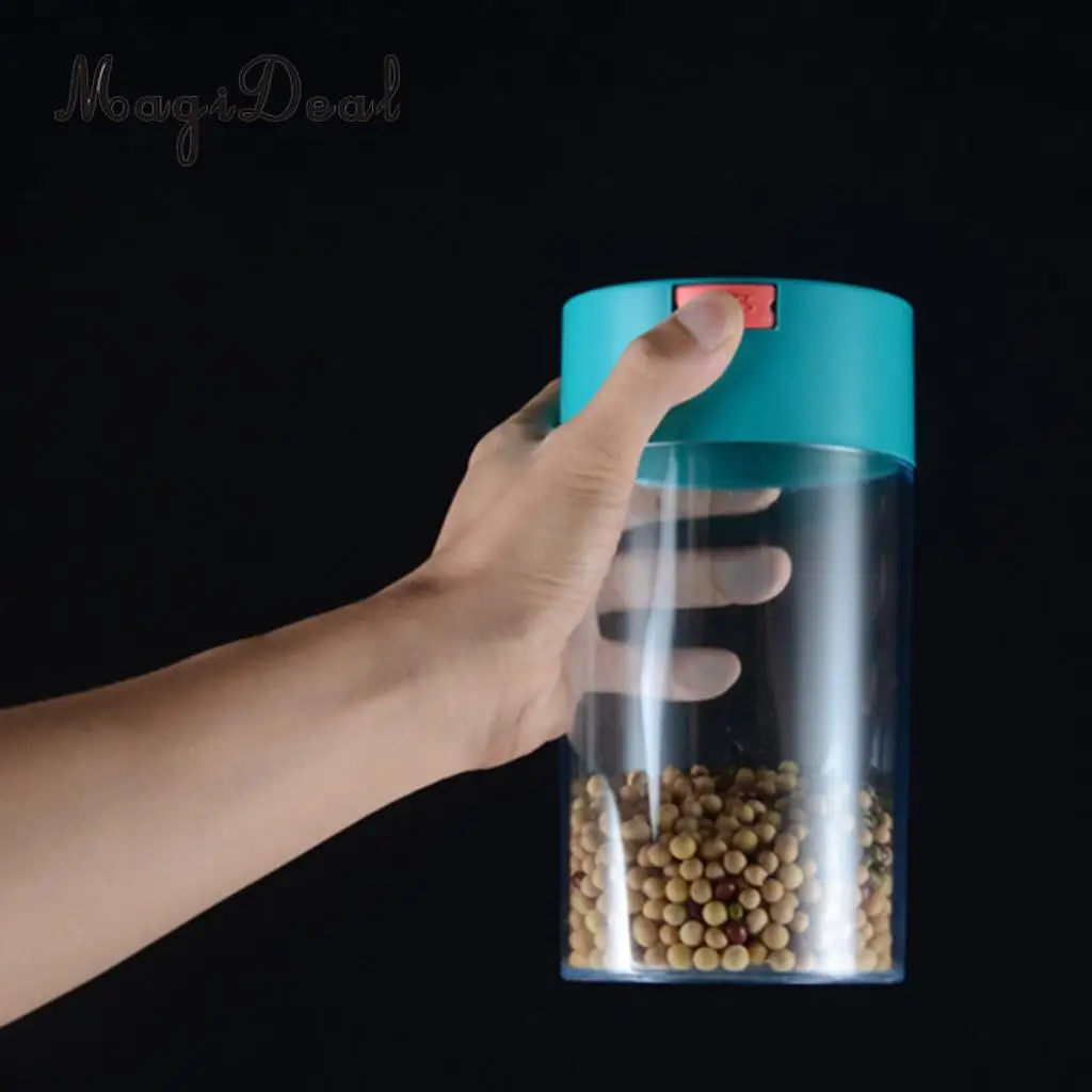 Vacuum Sealed Storage Jar Can Container for Coffee Beans, Tea and Dry Goods