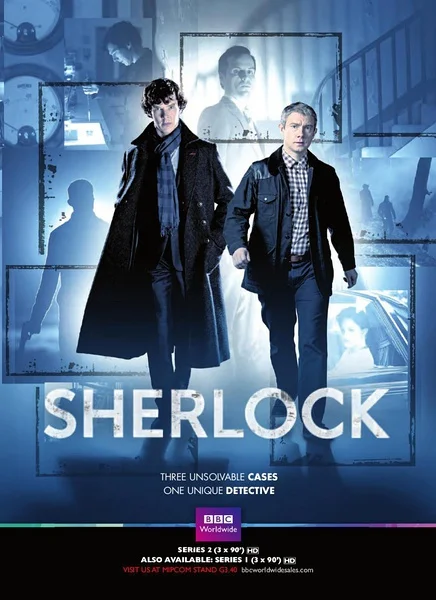 sherlock season 2 (2012) tv poster home decoration 12x18 24x36