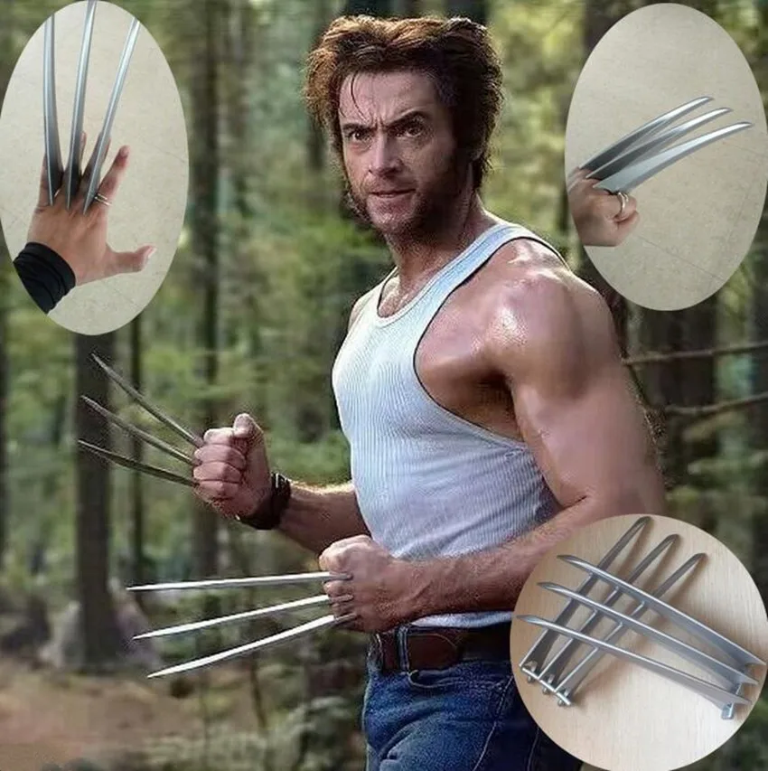 X Men Росомаха клатчи жесткий пластик косплей аксессуары для оружия|accessories