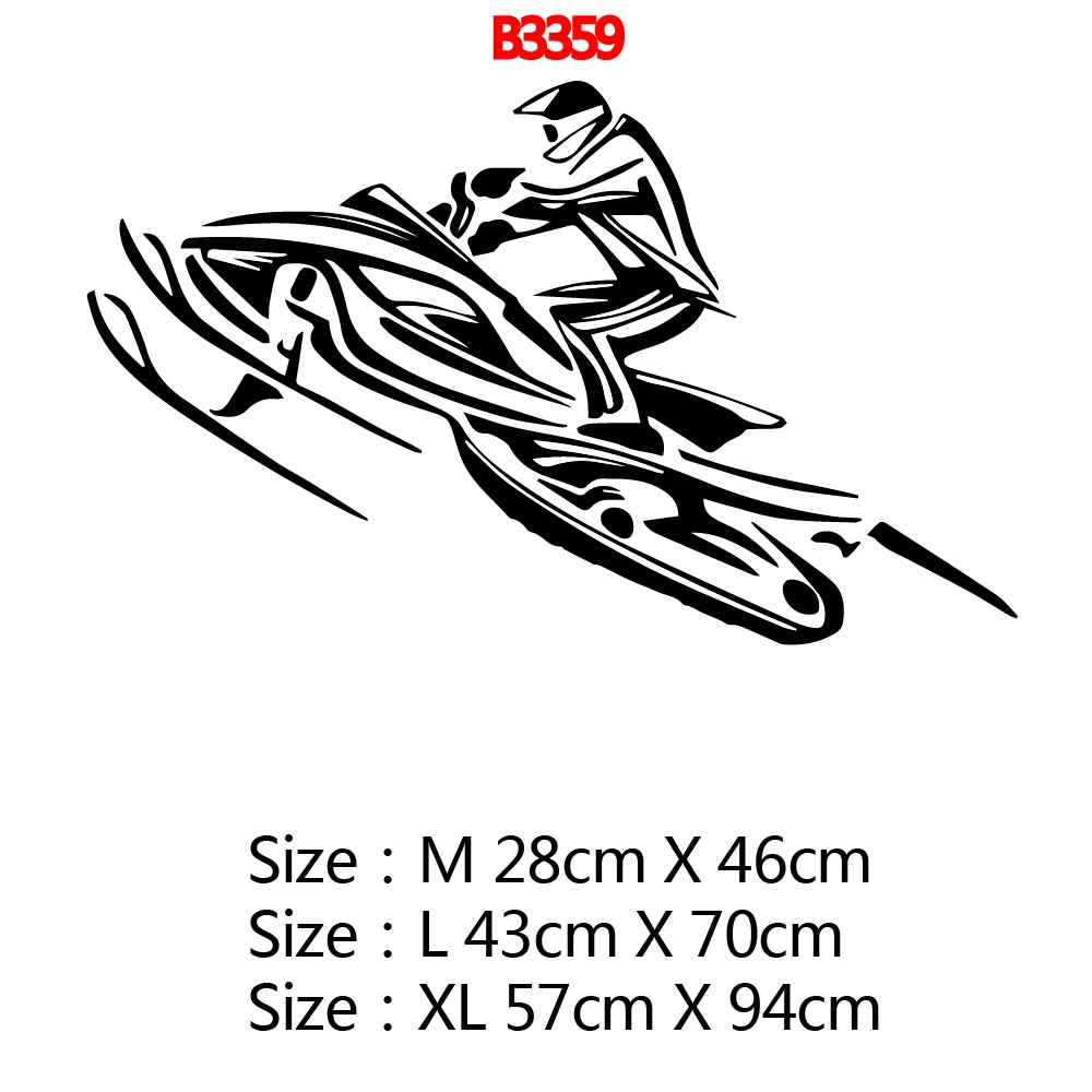 Cartoon Style Ski boat Vinyl Decals Wall Stickers For Kids Rooms Nursery Room Decor Diy Pvc Home Decoration Accessories