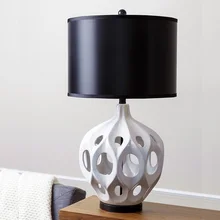 Настольная лампа Современная Новая китайская американская простая креативная Керамическая Настольная лампа для спальни индивидуальная атмосфера ZA6238 ZL171