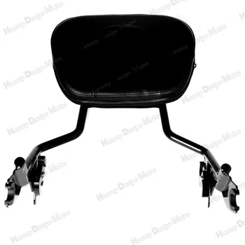 

Black Sissy Bar Upright Passenger Backrest w/ Pad For Harley Touring 2009-2016