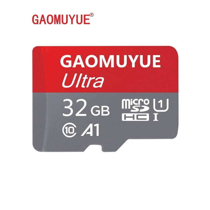 Карта памяти GAOMUYUE H2testw-Real, 16 ГБ, 32 ГБ, класс 10, Micro sd карта, 64 ГБ, 128 ГБ, XC, TF карты для вождения, рекордер, флеш-карта microsd, A1-8