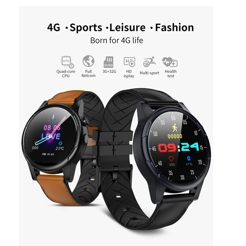 4g Смарт-часы X361 Android 7 1 3 ГБ 32 с gps 2MP камерой 6 дюймов AMOLED экран 600 мАч аккумулятор для