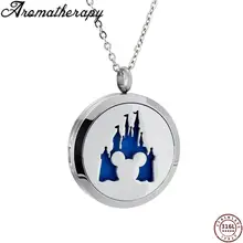 Модное высококачественное медальон с эфирным маслом ожерелье с ароматом Магнитный ароматерапия диффузор кулон из нержавеющей стали для духов ювелирные изделия