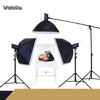 

Photography Light Studio 400W Flash Light Set Still Life table Softbox Photo Shooting stage property for Studio CD50 T10