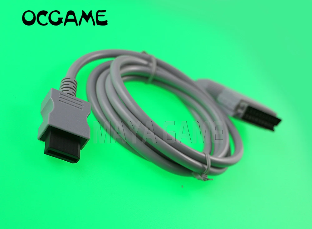 OCGAME 1.8M length For Wii WIIU WII U PAL consoles RGB SCART cable Video HD AV HDTV LEAD Cord in