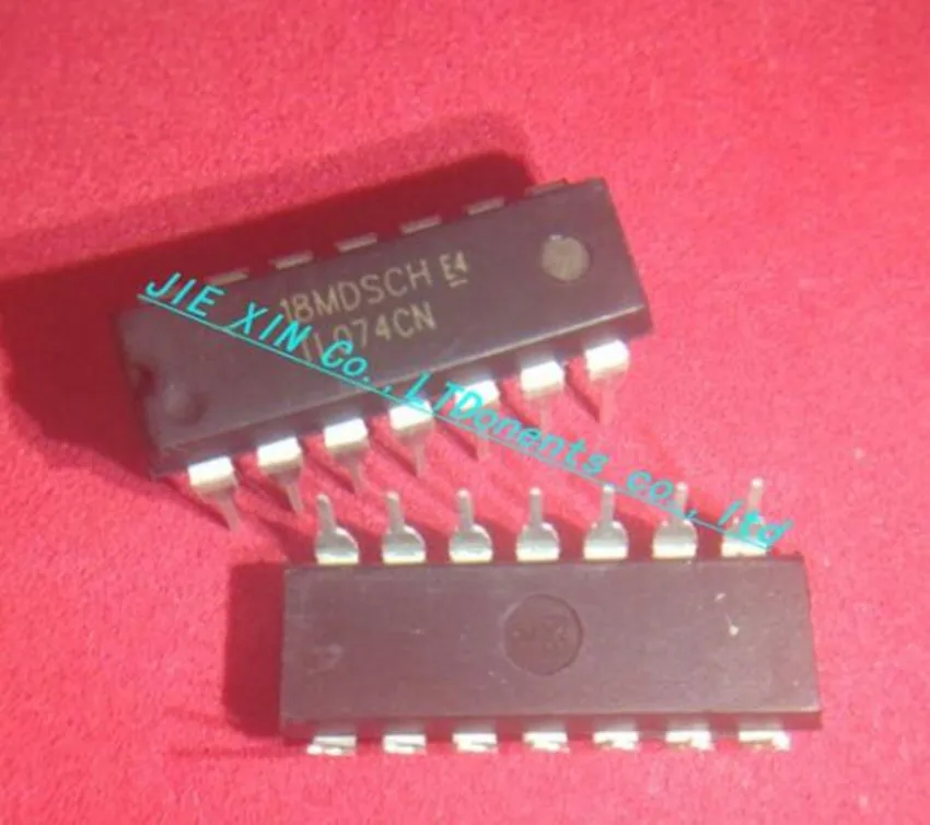 

Free Shipping 20PCS/lot TL074CN TL074 IC OPAMP JFET 3MHZ 14DIP