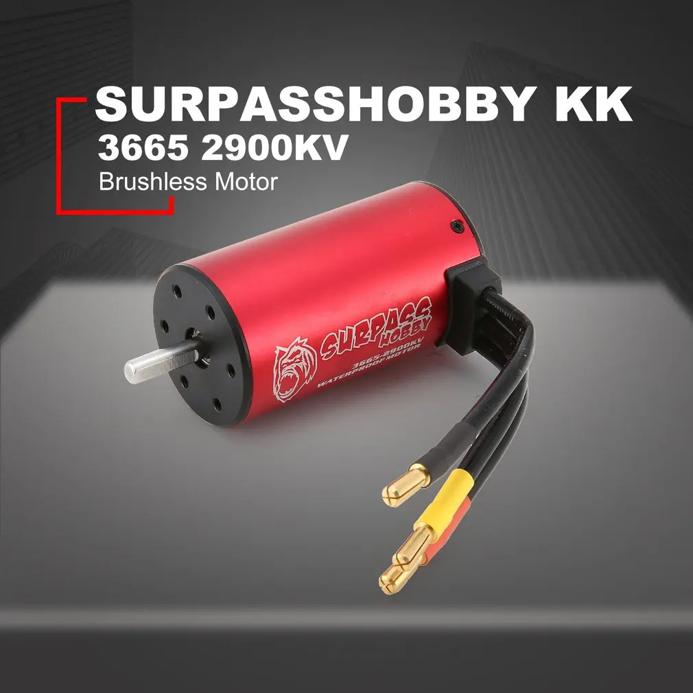 SURPASSHOBBY 3665 2900KV/3500KV бесщеточный двигатель для 1:10 GTR/Lexus 2S 3S RC Дрифт гоночный внедорожный автомобиль игрушка водонепроницаемый Бессенсорный