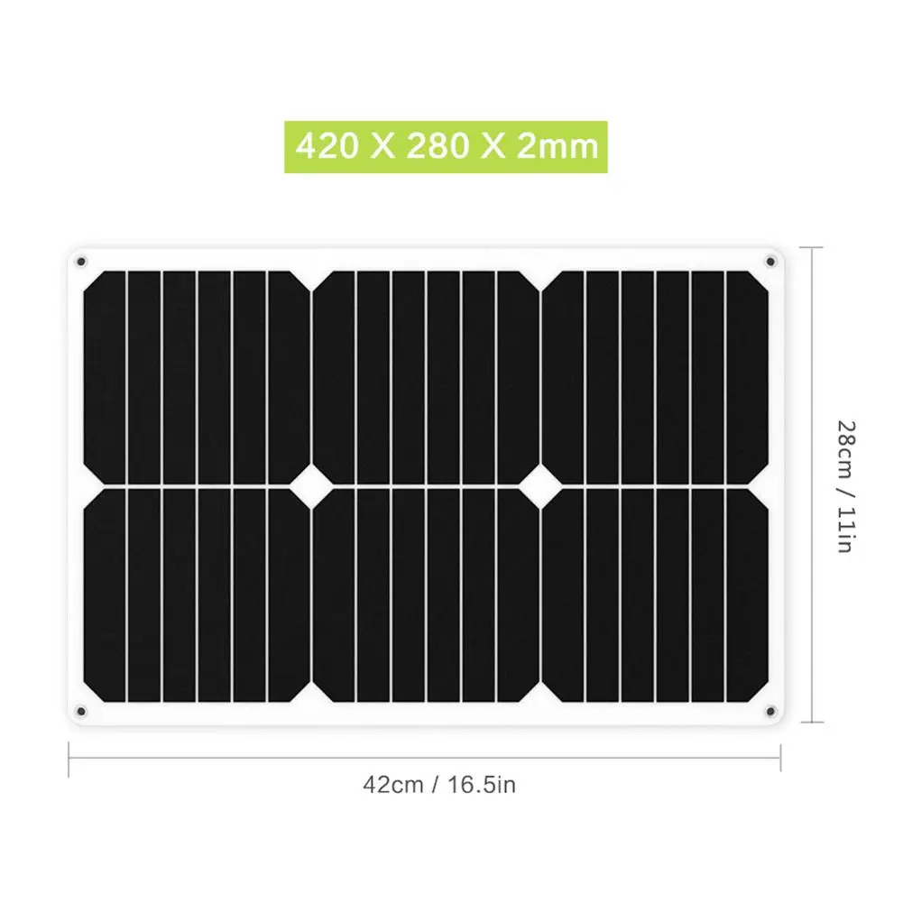 Solar Battery Maintaner 18V 12V 18W Solar Car Boat