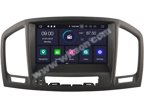 WITSON Android 9,0 Восьмиядерный 4 г ram+ 64 г rom автомобильный dvd-плеер gps для OPEL INSIGNIA 2008-2011 автомобильный аудио радио gps плеер