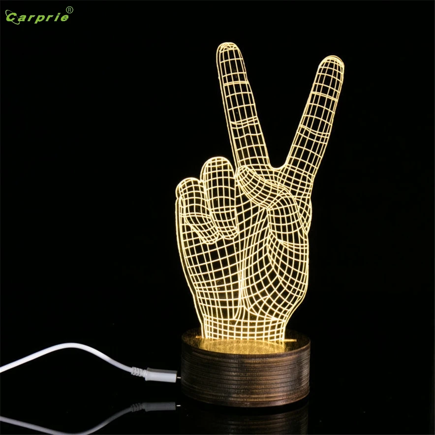 CARPRIE 3D Unique Lighting Effects Optical Illusion Home Decor LED