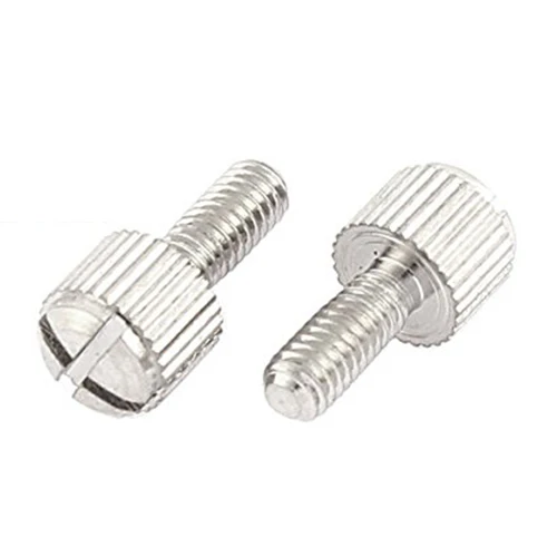 

HHTL-Computer PC Case M4x10mm Knurled Head Phillips Thumb Screws 100pcs