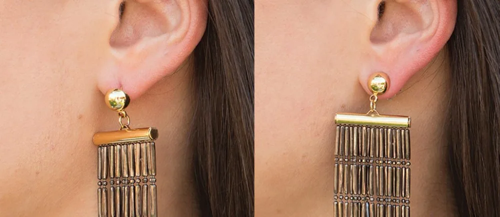 Earring Backs Support Butterfly Lifts Gold Silver Color Jewelry Accessories