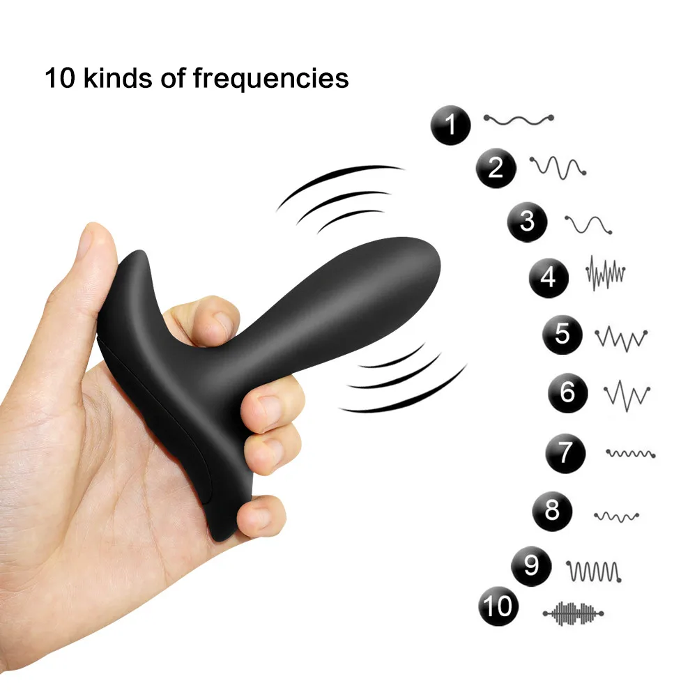 12 Speeds Vibrating Anal Butt Plug Adult Sex Toys For Men & Women Prostate Massager Medical Silicone Anal Vibrator Stimulator (8)