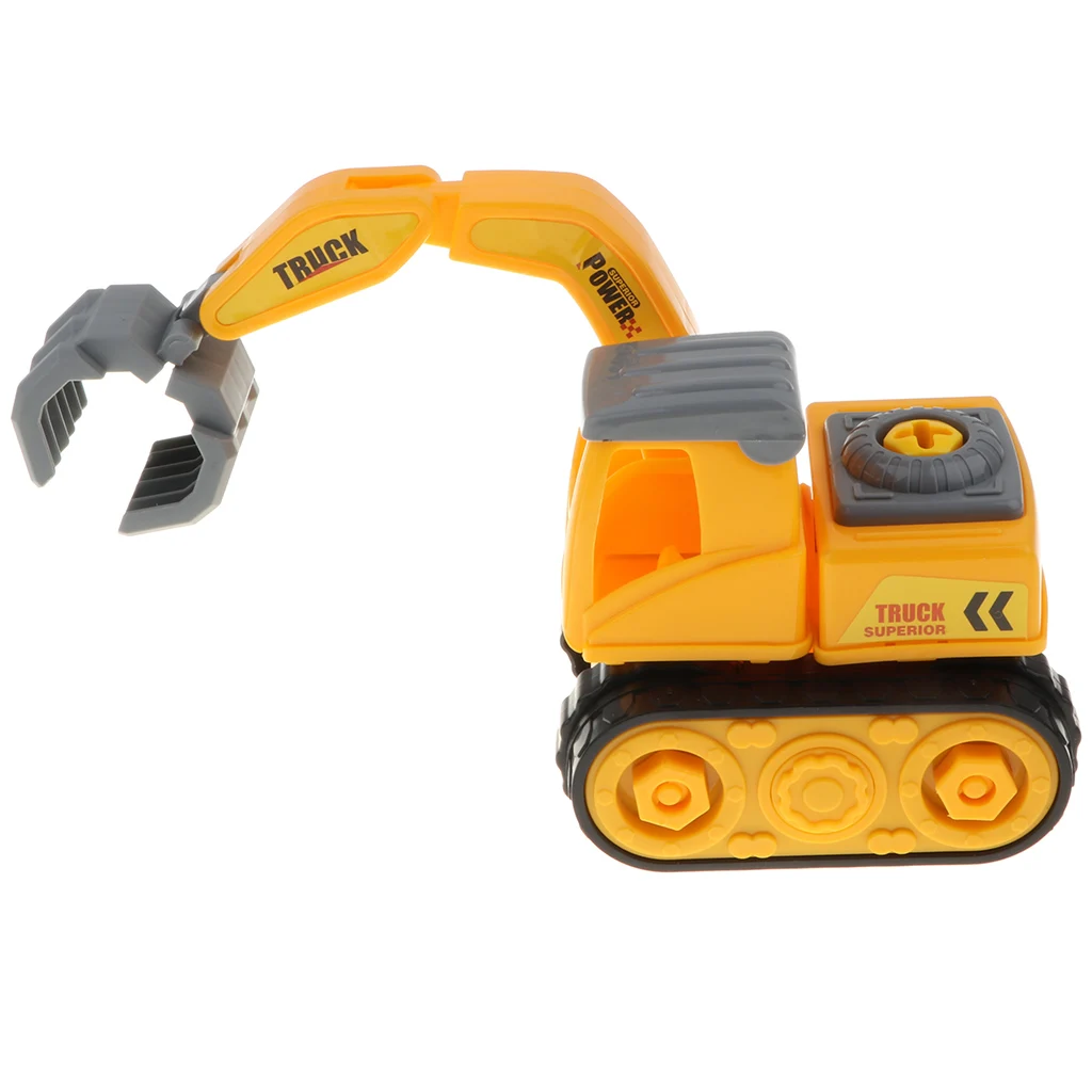 Fun Take Apart Toy Engineering Truck Assemble Kit For DIY Car With Realistic Tools 3D Jigsaw Puzzle Educational - Grab Truck