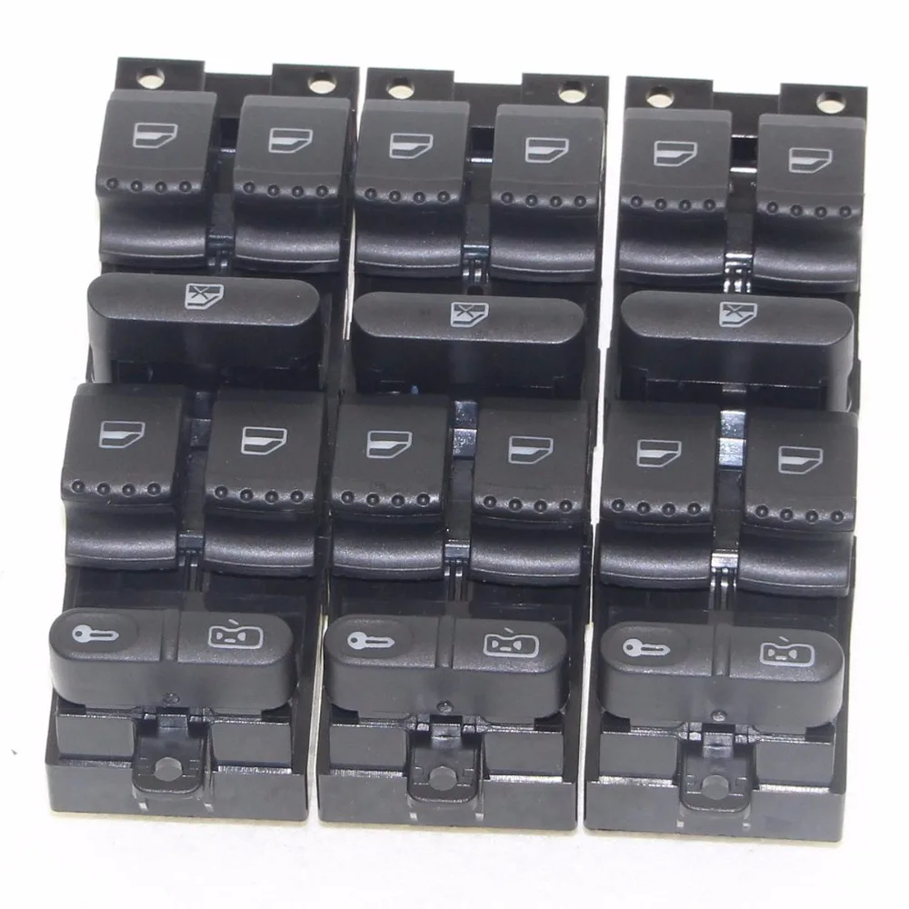 5 шт. OEM для VW GTI Golf 4 Jetta MK4 BORA BEETLE Passat B5 B5.5 окна Управление переключатель ButtonOEM: 1J4 959 857
