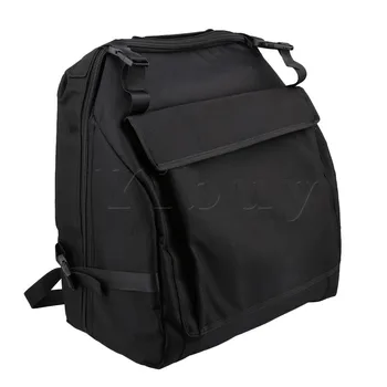 

Yibuy 43x45cm 1200D Oxford Cloth Black Thickened Accordion Case Bag for 60 Accordion Bass