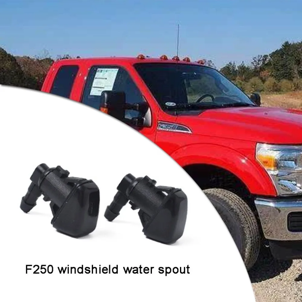2pcs High Quality Windshield Washer Water Nozzle Spray For Ford F2500