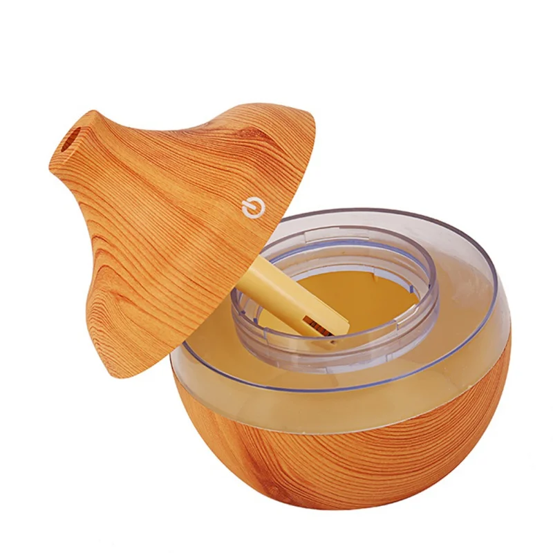 

Hot 300ML Hot Wood Grain Aromatherapy USB Humidifier Drops Water Air Purification Essential Oil Aroma Diffuser Creative Decor