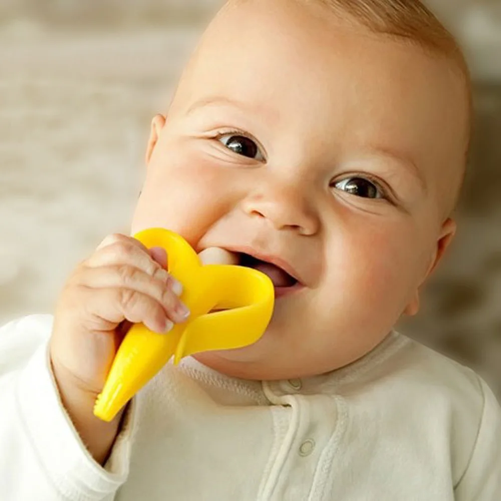 Высокое качество и экологически безопасный Прорезыватель для малышей игрушки Детские милые погремушка для детской кроватки Сгибаемая активность учебная зубная щетка игрушка