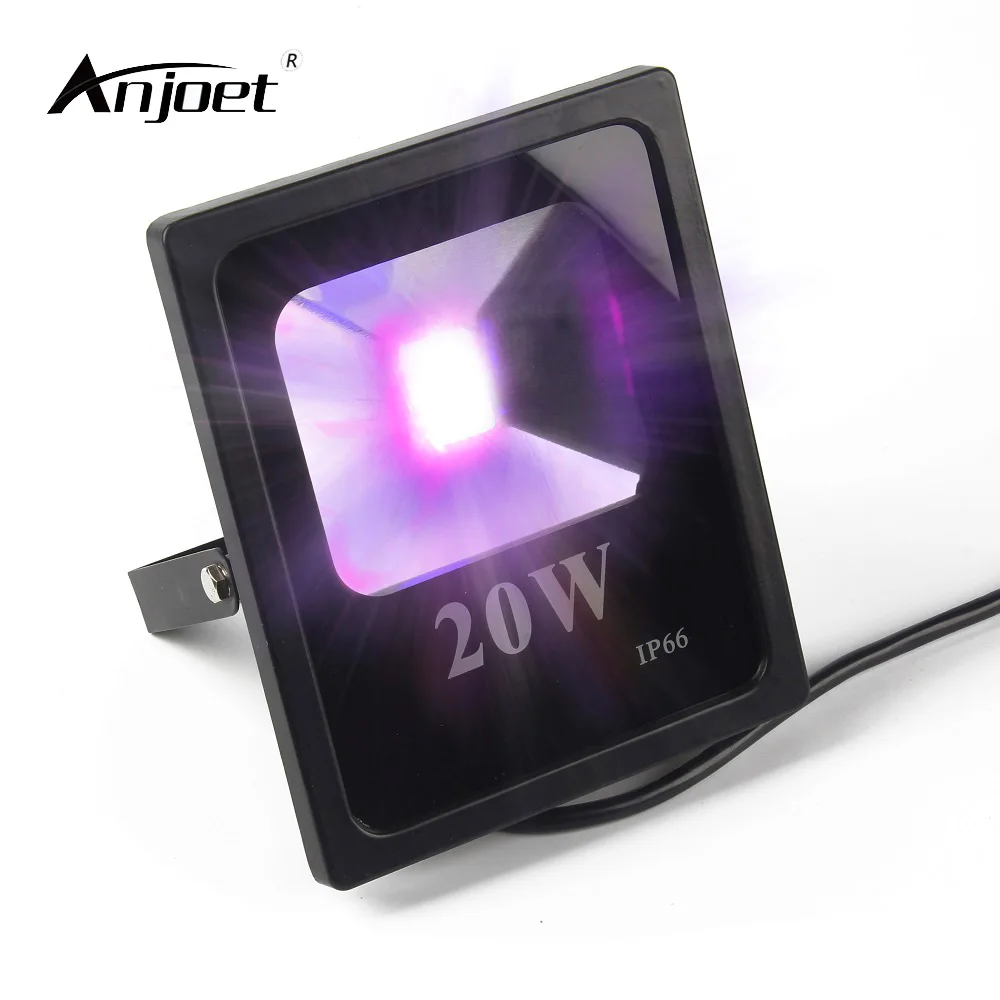 Buy ANJOET UV LED Flood Light 20W High Power 220V
