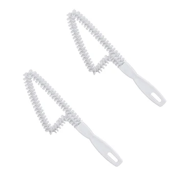 

360 Degree Stiff Bristles Brush Multiple Purpose Household Deep Cleaning Scrubber/Tool for Groove of Window,Kitchen,Bathroom,F