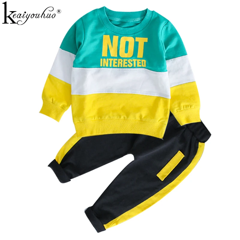 Toddler Boys Clothes Sets High Quality Spring Boy Sport Suit Children Clothing Girls Outfits Suits Long Sleeve Baby Girl Clothes