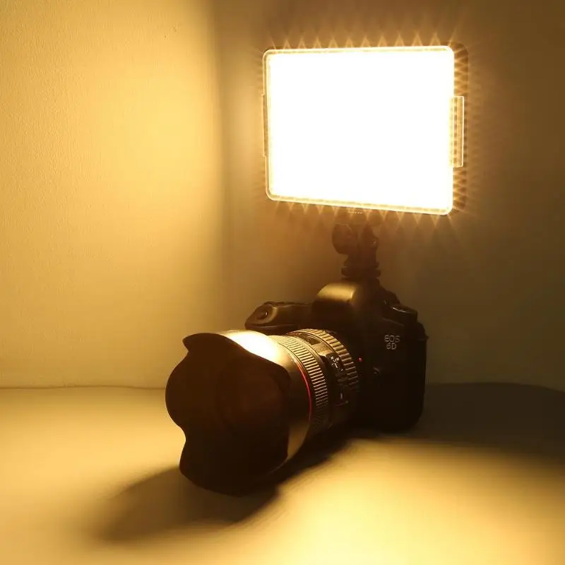 

396 LED Studio 6000K 3150LM Camera Video Light Lamp for Canon Nikon DSLR Digital Camera Photography Video Spotlight High Quality