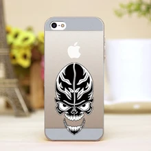 pz0024 4 25 skulls and CrossBones tattoo hollow out Design cellphone cases For iphone 4 5