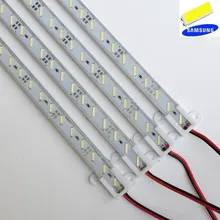 6 шт. 8520 SMD светодиодный светильник s 12v led Настольная лампа с жестким светильником 12 мм led Жесткий светильник 24 Вт/м 12 Вт/0,5 м ультра яркий светильник
