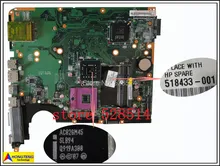 original 518433-001 board for HP pavilion DV6 DV6-1000 laptop motherboard 100% Test ok
