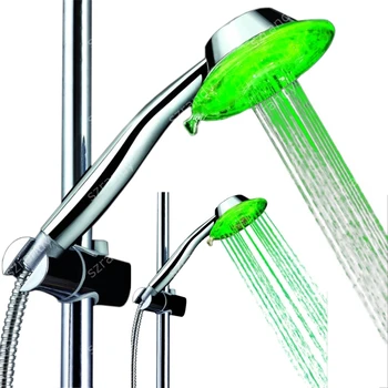 

Bathroom Color LED mesh shower caddy in green color without color box 8008-A3