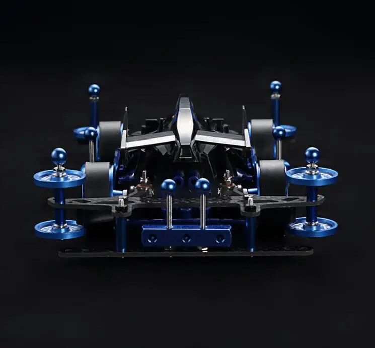 

1/32 Scale YIKA Mini 4WD Racing Car Model MA Chassis YANGKAI 18641 BARK HORSE with Self Made Upgrade Parts