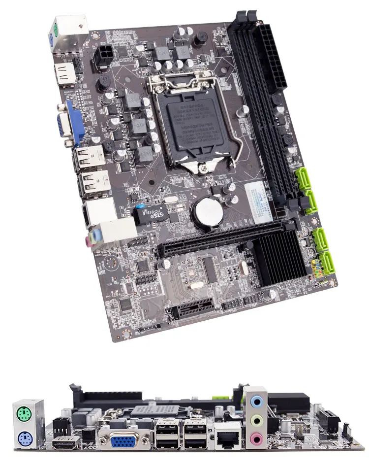 Материнская плата H55 LGA 1156 DDR3 USB2.0 SATA 3 ГБ/сек. основная плата для i3 i5 i7 процессор